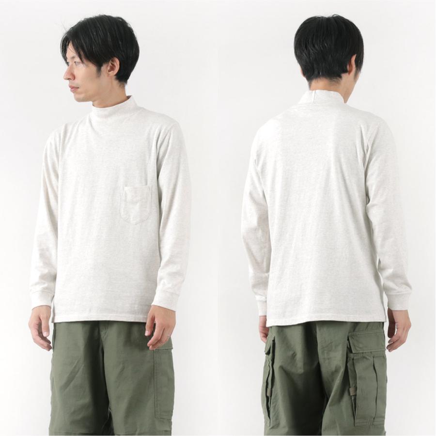 FILMELANGE（フィルメランジェ） ドゥオモ モックネック カットソー / メンズ 長袖 ハイネック ロンT | FilMelange | 14