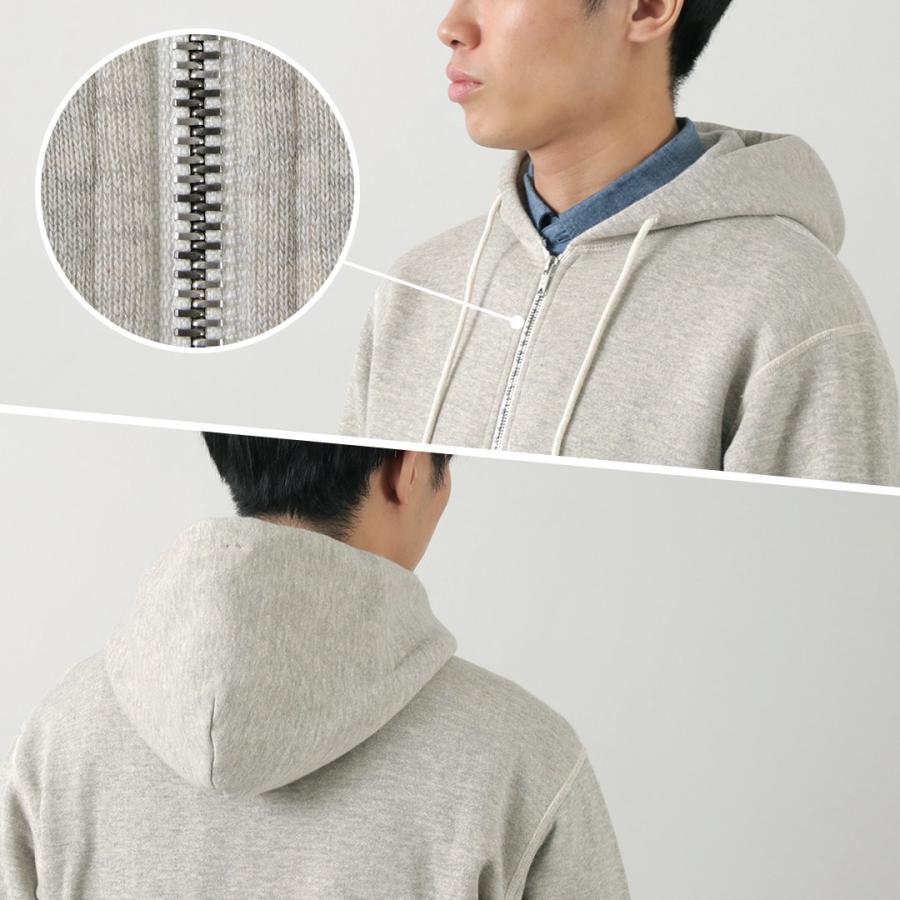FILMELANGE（フィルメランジェ） リッキー ジップパーカー / メンズ トップス フーディー スウェット 裏起毛 | FilMelange | 09