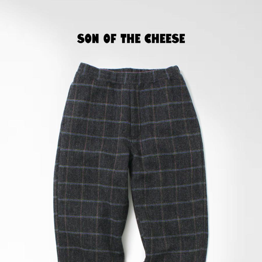 SON OF THE CHEESE（サノバチーズ） イージー チェックパンツ / イージーパンツ 総ゴム メンズ Easy Check Pant | SON OF THE CHEESE