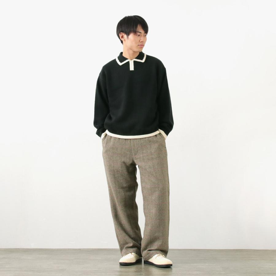 SON OF THE CHEESE（サノバチーズ） イージー チェックパンツ / イージーパンツ 総ゴム メンズ Easy Check Pant | SON OF THE CHEESE | 06