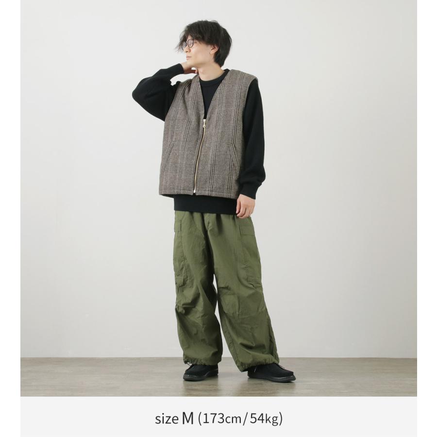 SON OF THE CHEESE（サノバチーズ） チェック ウールベスト / アウター チェック メンズ Check Wool Vest | SON OF THE CHEESE | 03