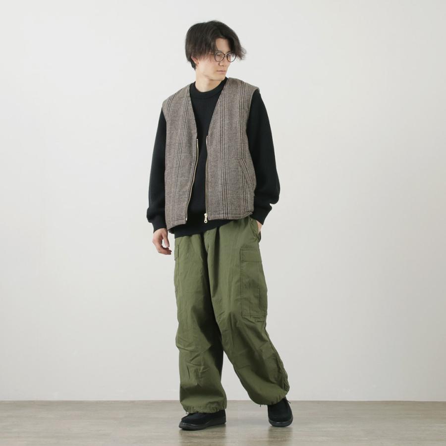 SON OF THE CHEESE（サノバチーズ） チェック ウールベスト / アウター チェック メンズ Check Wool Vest | SON OF THE CHEESE | 04