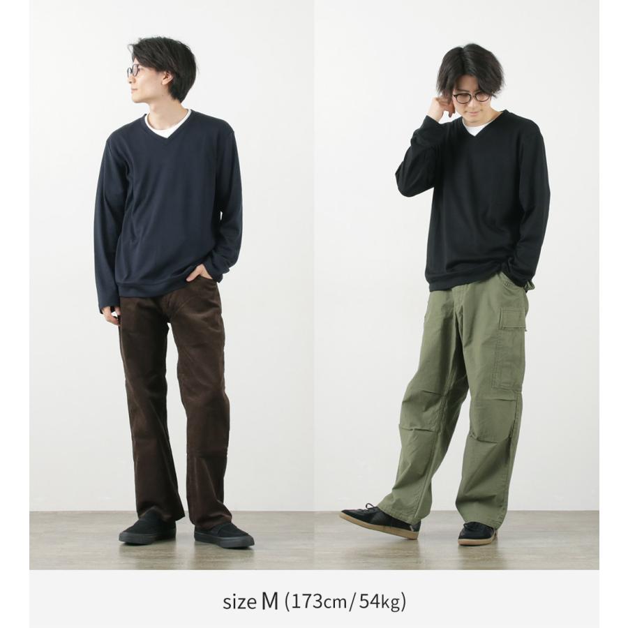 RE MADE IN TOKYO JAPAN（アールイー） ドレスウールニット Vネック / メンズ トップス 長袖 | Re made in tokyo japan | 06