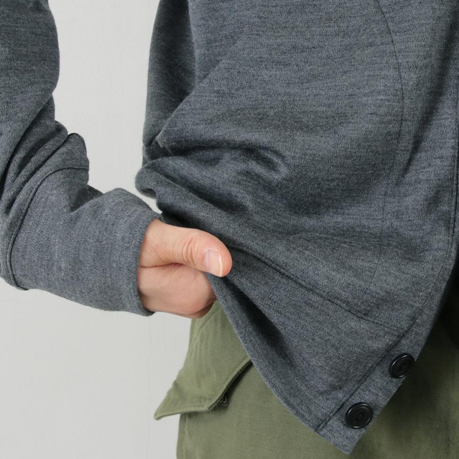 REMADEINTOKYOJAPAN（アールイー）ドレスウールニットラウンドカットカーディガン/メンズ | Re made in tokyo japan | 09