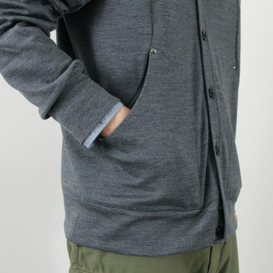 REMADEINTOKYOJAPAN（アールイー）ドレスウールニットラウンドカットカーディガン/メンズ | Re made in tokyo japan | 11