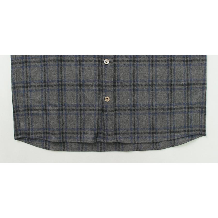 RE MADE IN TOKYO JAPAN（アールイー） クラフトウール チェック CPO ボタンダウンシャツ | Re made in tokyo japan | 14