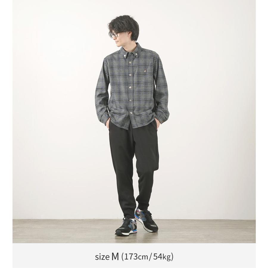 RE MADE IN TOKYO JAPAN（アールイー） クラフトウール チェック CPO ボタンダウンシャツ | Re made in tokyo japan | 05