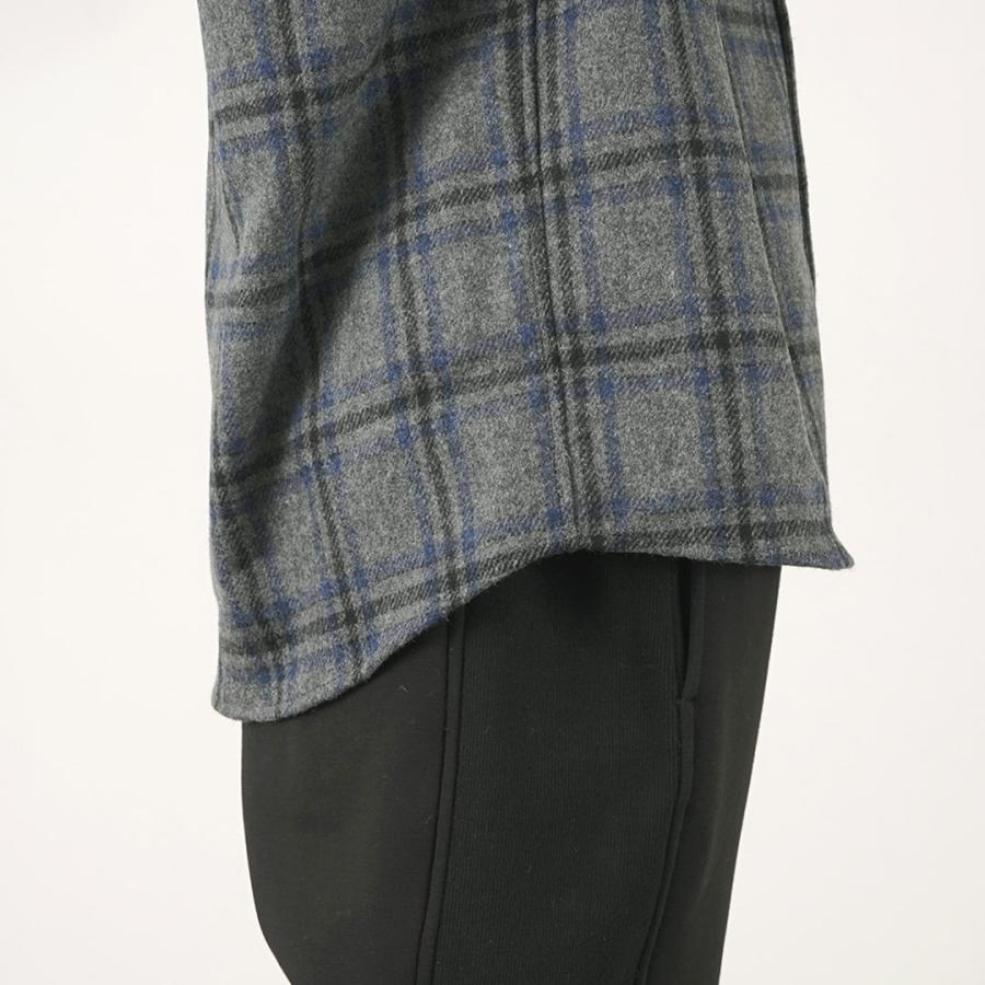 RE MADE IN TOKYO JAPAN（アールイー） クラフトウール チェック CPO ボタンダウンシャツ | Re made in tokyo japan | 10