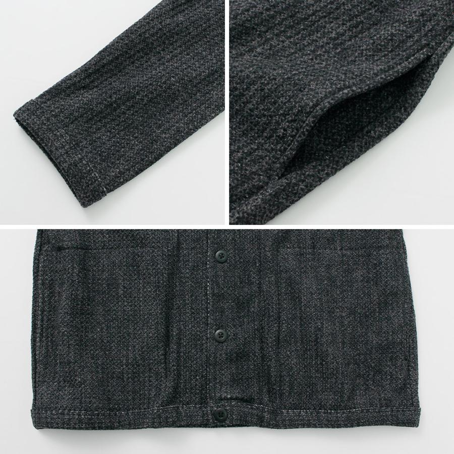 RE MADE IN TOKYO JAPAN（アールイー） グレンチェック フリース カーディガン / メンズ トップス 長袖 羽織 日本製 シンプル | Re made in tokyo japan | 17