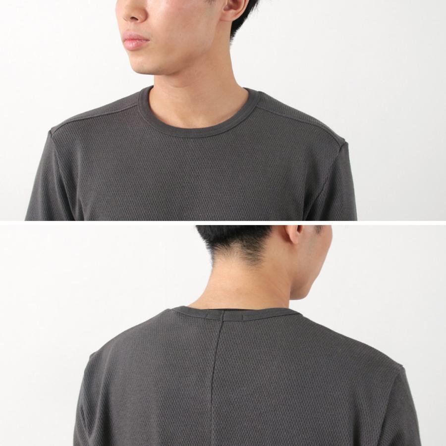 RE MADE IN TOKYO JAPAN（アールイー） パーフェクトインナー サーマル クルーネック / メンズ コットン ドライタッチ 日本製 | Re made in tokyo japan | 10