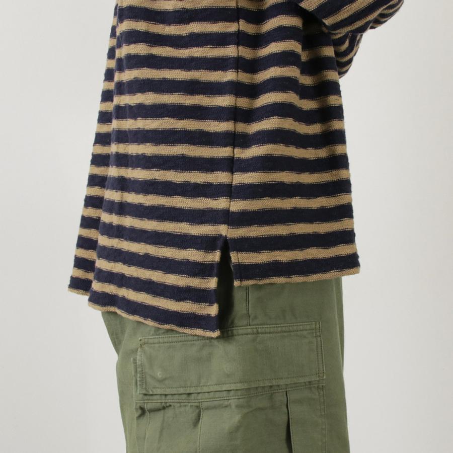 TIEASY（ティージー） 別注 オリジナル リバース ボートネック / Tシャツ 長袖 カットソー ロンT バスクT | TIEASY | 14