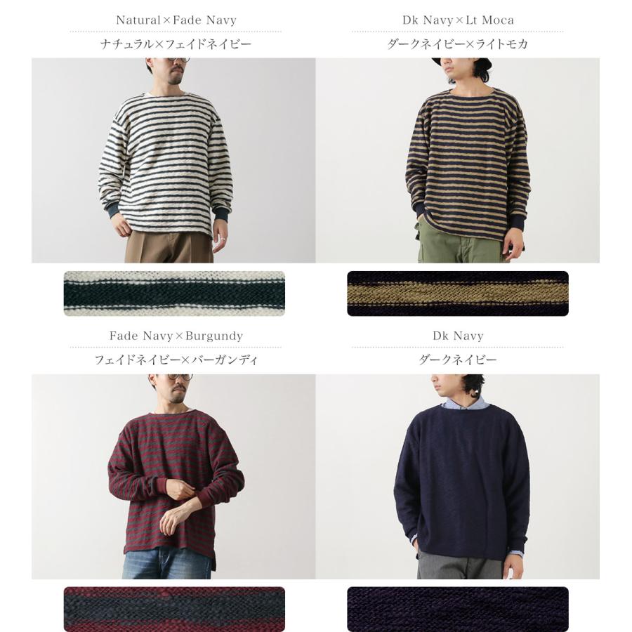 TIEASY（ティージー） 別注 オリジナル リバース ボートネック / Tシャツ 長袖 カットソー ロンT バスクT | TIEASY | 05