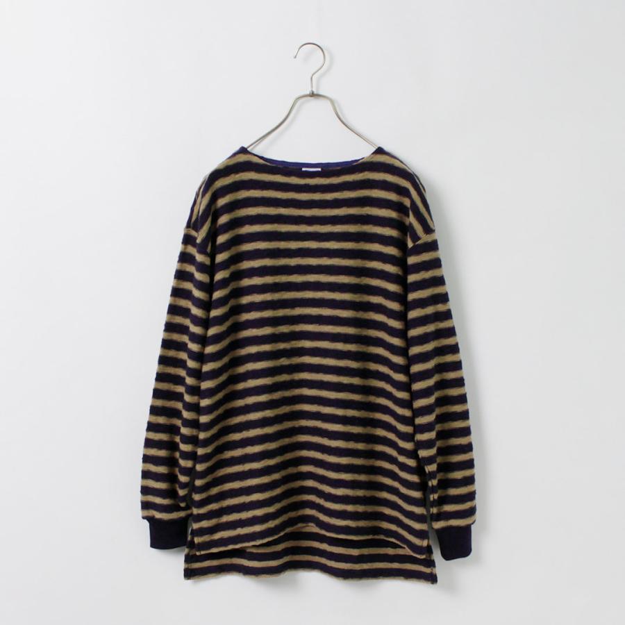 TIEASY（ティージー） 別注 オリジナル リバース ボートネック / Tシャツ 長袖 カットソー ロンT バスクT | TIEASY | 06