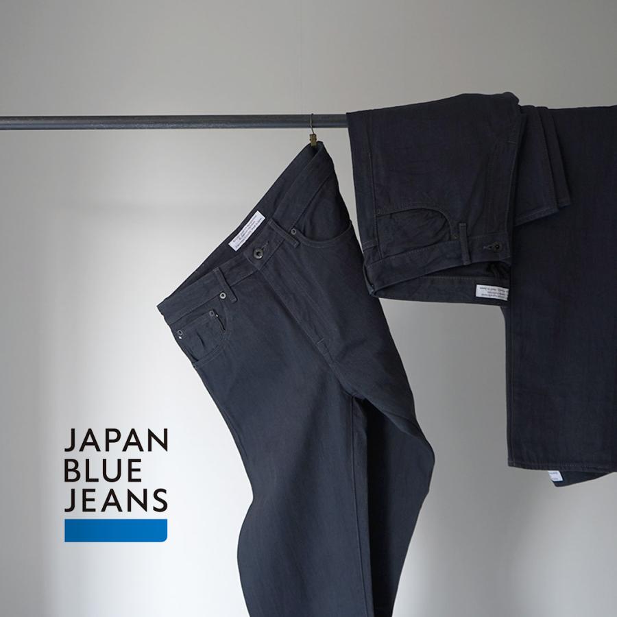 JAPAN BLUE JEANS（ジャパンブルージーンズ） 別注 スノッブ 12oz セルヴィッチ ストレートジーンズ J301 / ブラックデニム | JAPAN BLUE JEANS | 15