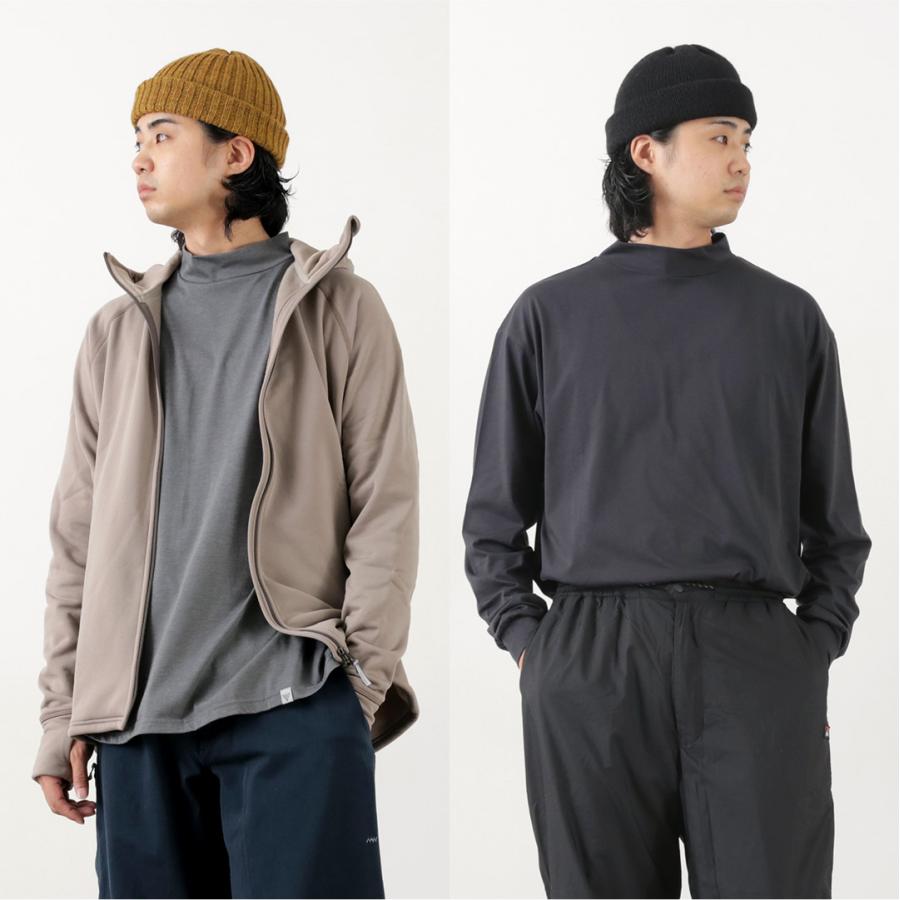 RAG（ラグ） 37.5テクノロジー サーモレギュレーション モックネック Tシャツ / 適温調整 メンズ ロンT 長袖 日本製 | RAG | 16