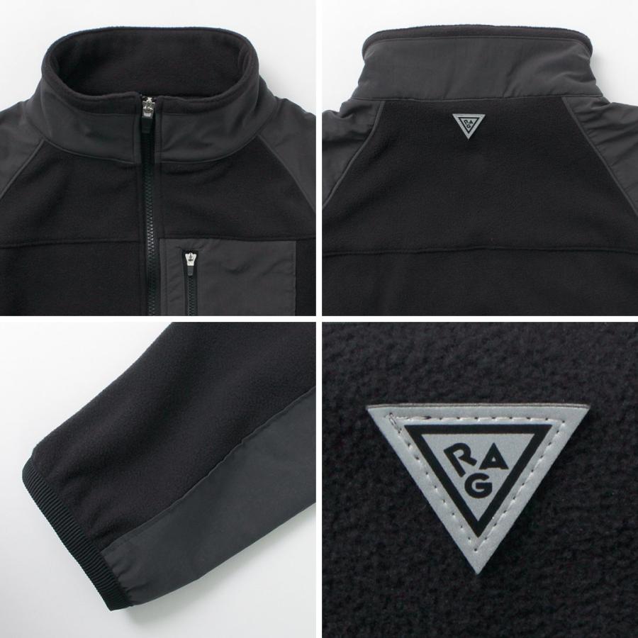 RAG（ラグ） フリース スキームジャケット / メンズ アウター ミッドレイヤー ミドルレイヤー 起毛 アウトドア 日本製 | RAG | 16