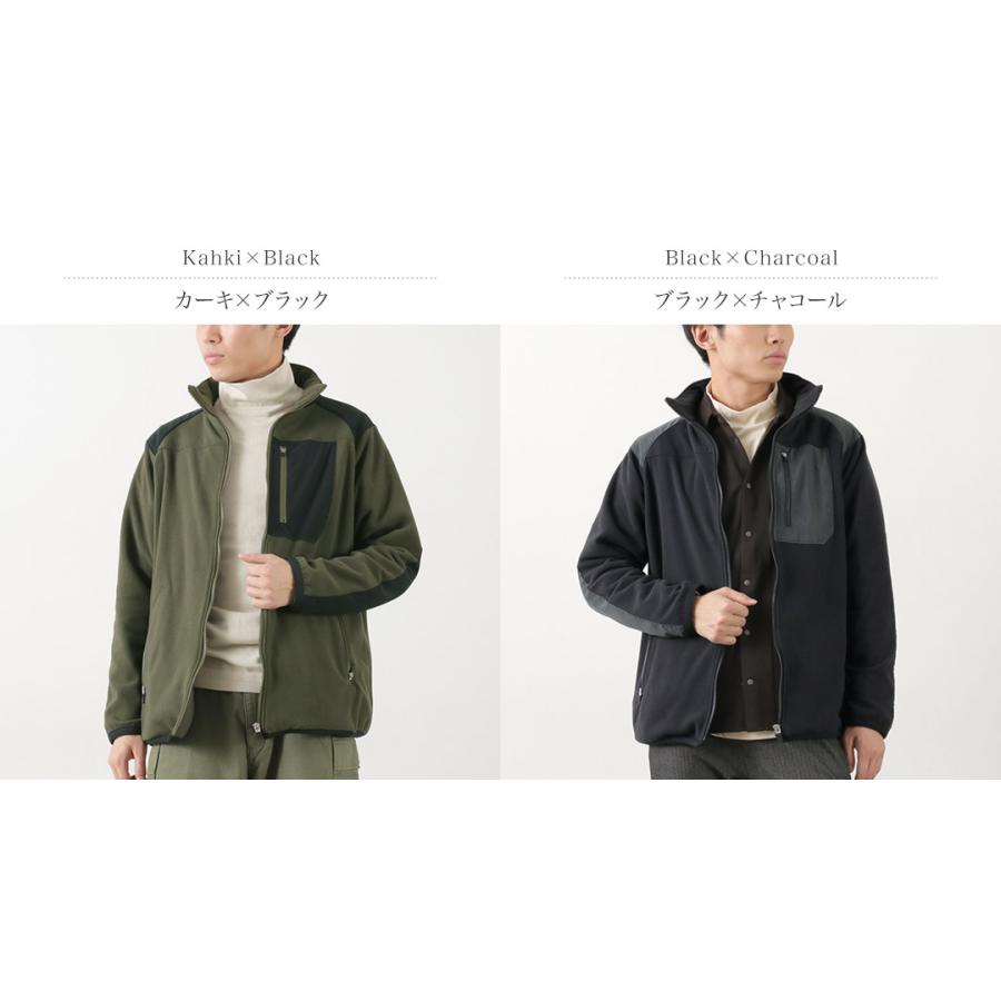 RAG（ラグ） フリース スキームジャケット / メンズ アウター ミッドレイヤー ミドルレイヤー 起毛 アウトドア 日本製 | RAG | 03