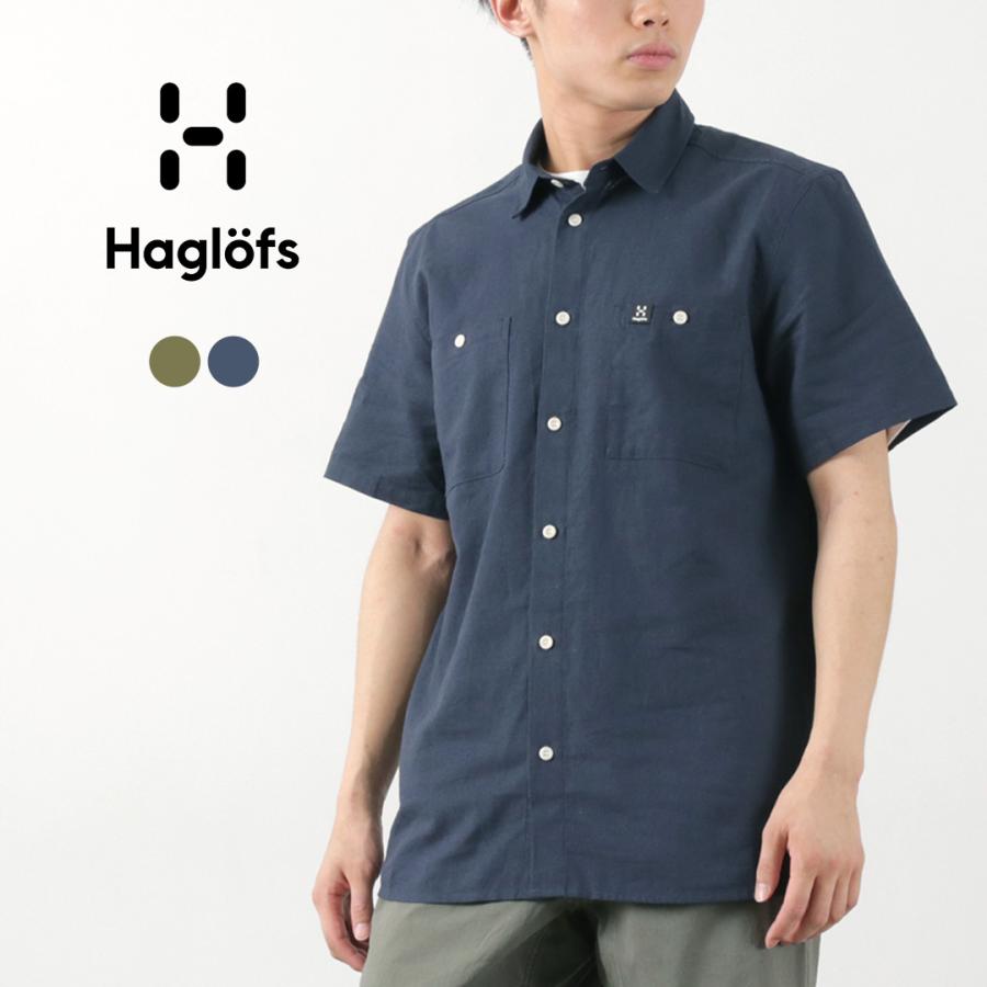 HAGLOFS（ホグロフス） キュリアス ヘンプ ショートスリーブ シャツ / 半袖 メンズ アウトドア 綿 コットン | HAGLOFS