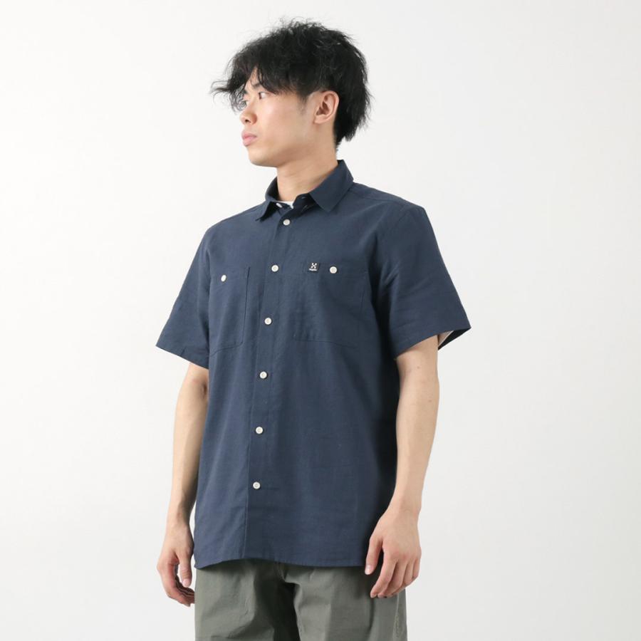 HAGLOFS（ホグロフス） キュリアス ヘンプ ショートスリーブ シャツ / 半袖 メンズ アウトドア 綿 コットン | HAGLOFS | 12