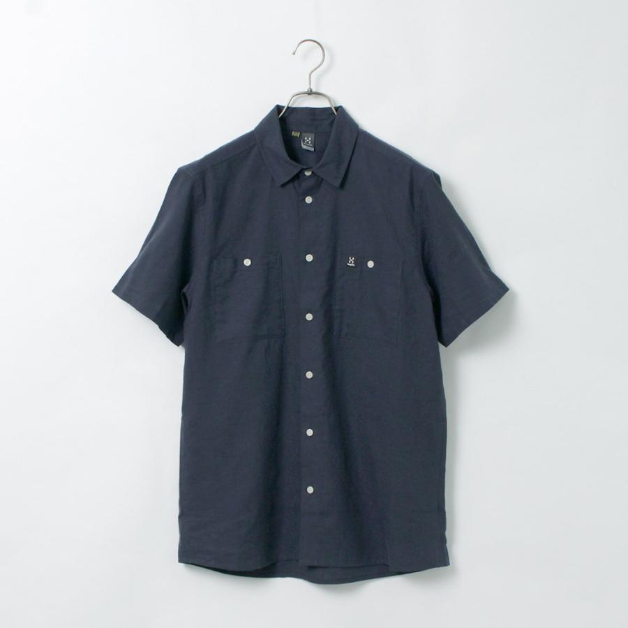 HAGLOFS（ホグロフス） キュリアス ヘンプ ショートスリーブ シャツ / 半袖 メンズ アウトドア 綿 コットン | HAGLOFS | 04