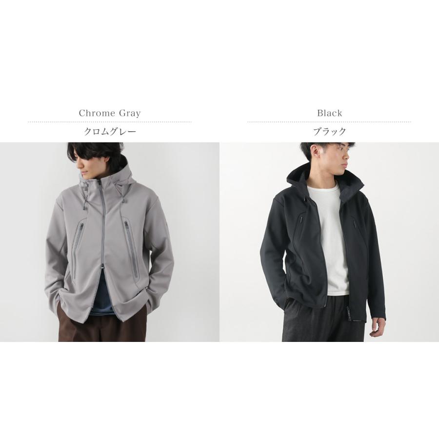 DESCENTE / ALLTERRAIN（デサント / オルテライン） ソフトシェルジャケット クレアス エアー / 軽量 ストレッチ 24SSモデル｜rococo｜04