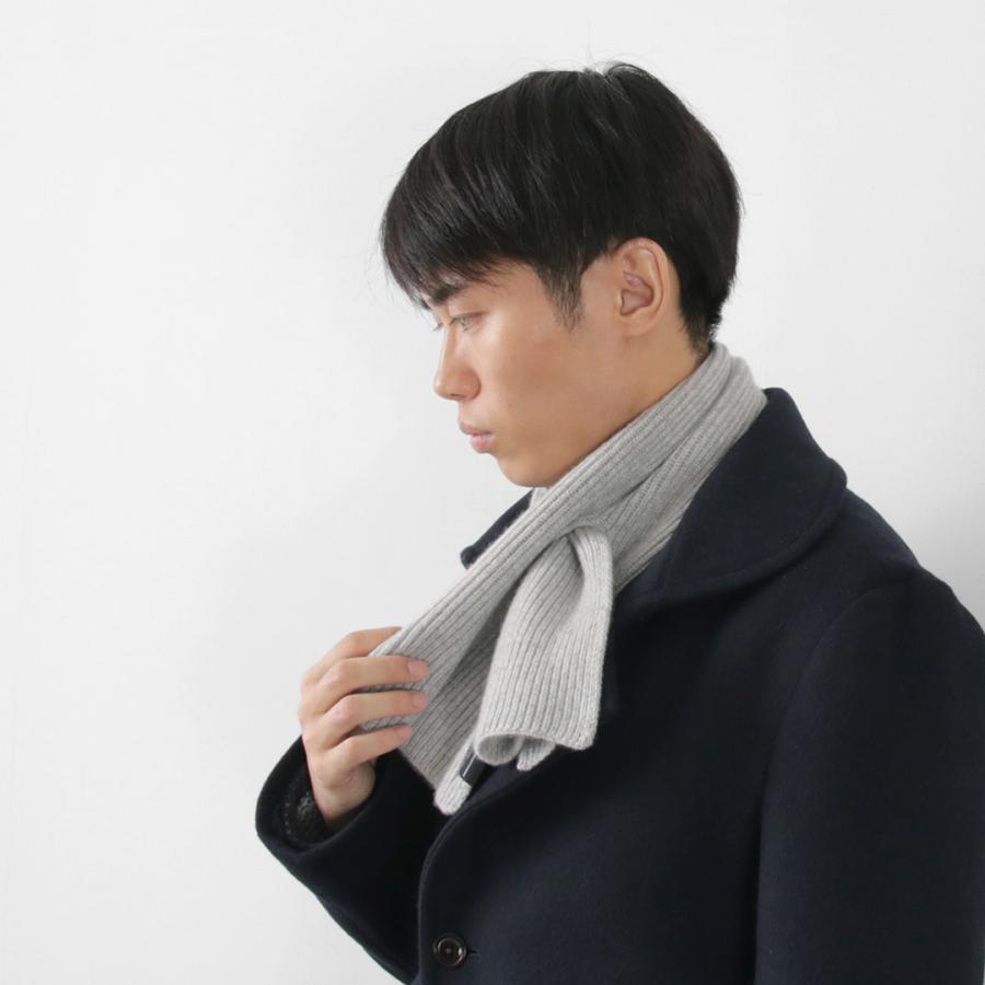 【旧商品】MOONCASTLE（ムーンキャッスル） カシミヤ ショートマフラー / スカーフ 無地 メンズ | MOONCASTLE | 10