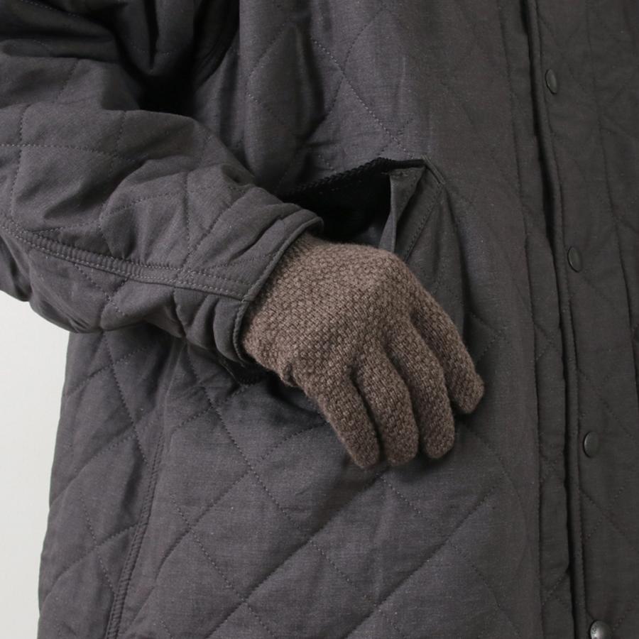 MOONCASTLE（ムーンキャッスル） 別注 シードステッチ カシミヤ グローブ / 手袋 カシミヤ | MOONCASTLE | 12