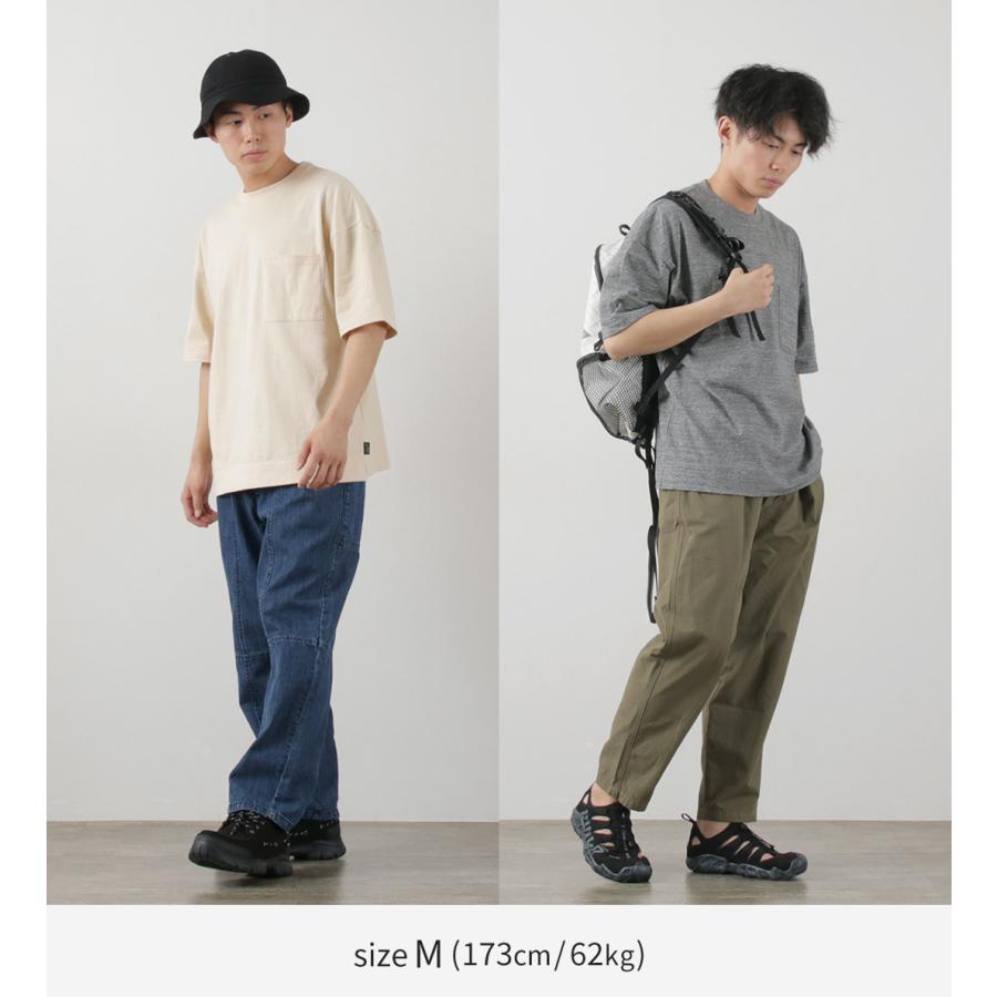 GOHEMP（ゴーヘンプ） ワイド スリット Tシャツ ヘザー / メンズ レディース ユニセックス トップス 半袖 プリント ポケットT | GOHEMP | 06