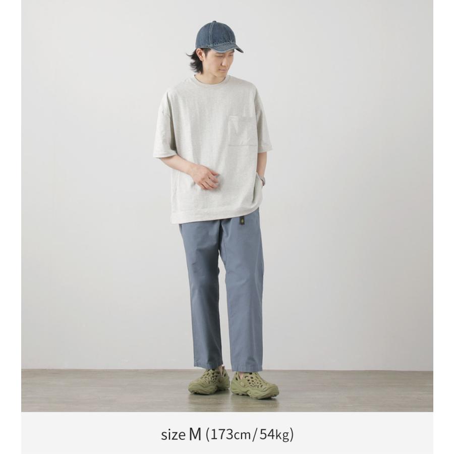 GOHEMP（ゴーヘンプ） ワイド スリット Tシャツ ヘザー / メンズ レディース ユニセックス トップス 半袖 プリント ポケットT | GOHEMP | 07
