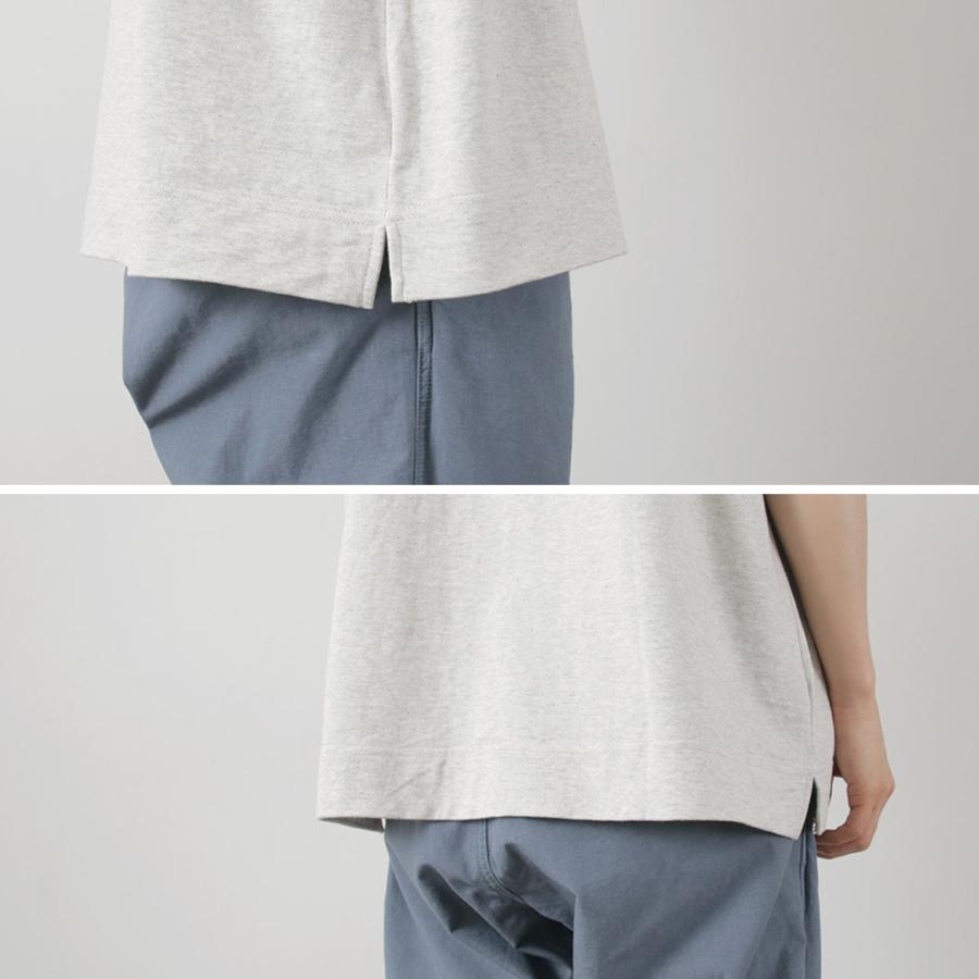 GOHEMP（ゴーヘンプ） ワイド スリット Tシャツ ヘザー / メンズ レディース ユニセックス トップス 半袖 プリント ポケットT | GOHEMP | 12