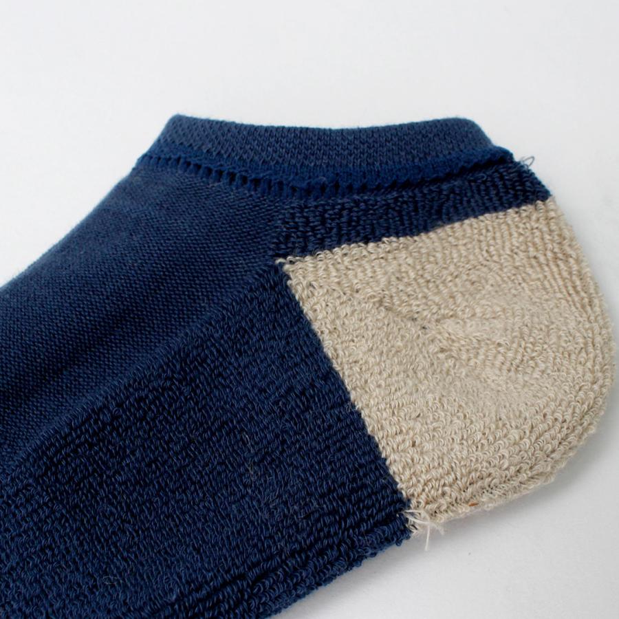 GOHEMP（ゴーヘンプ） パネル パイル アンクルソックス / メンズ 靴下 天然素材 綿 コットン 日本製 アノニマスイズム | GOHEMP | 08