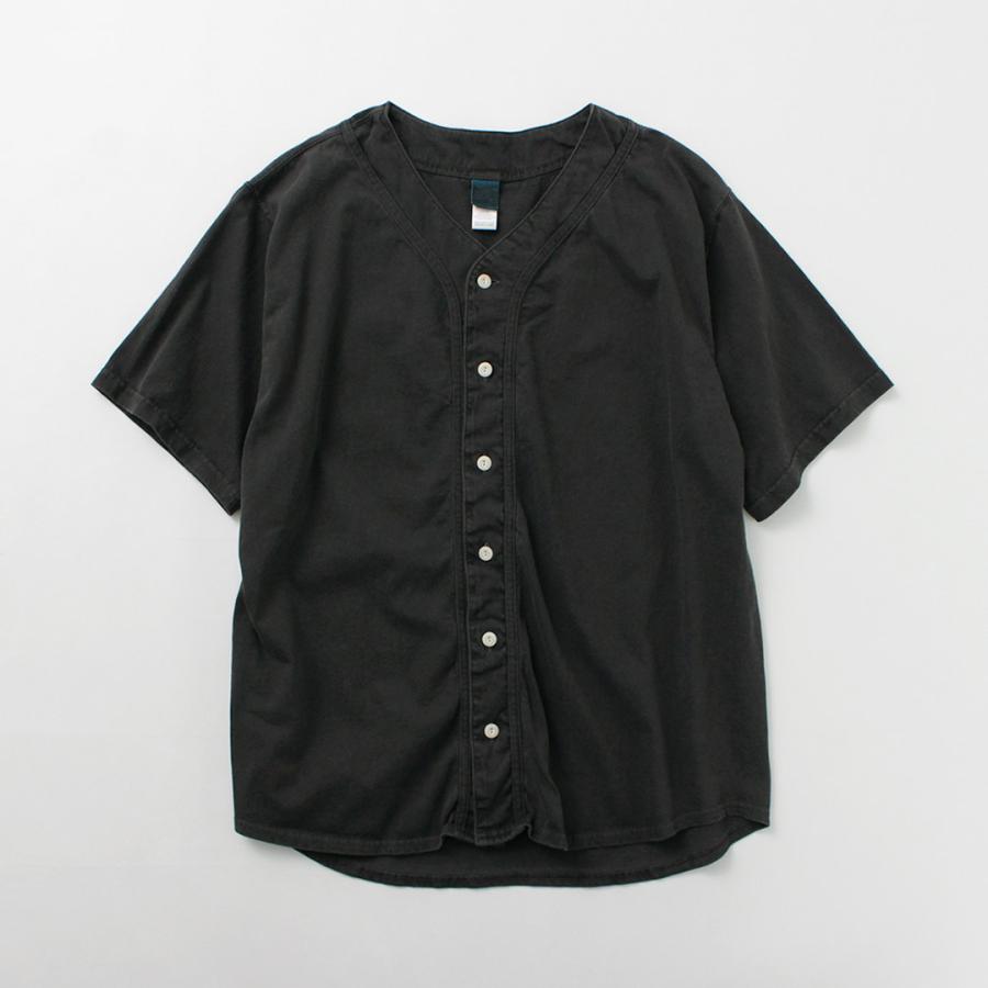 GOOD ON（グッドオン） カラー別注 ベースボールシャツ / メンズ 製品染め 半袖 コットン 綿 BASEBALL SHIRT | GOOD ON | 05