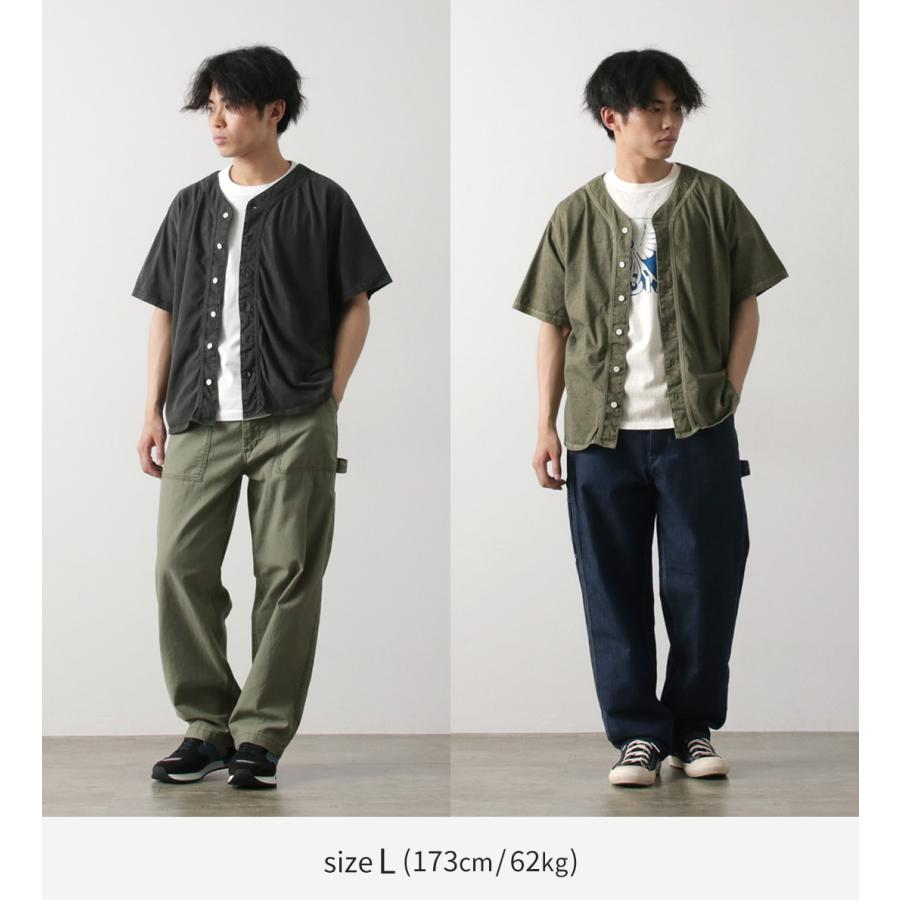 GOOD ON（グッドオン） カラー別注 ベースボールシャツ / メンズ 製品染め 半袖 コットン 綿 BASEBALL SHIRT | GOOD ON | 06