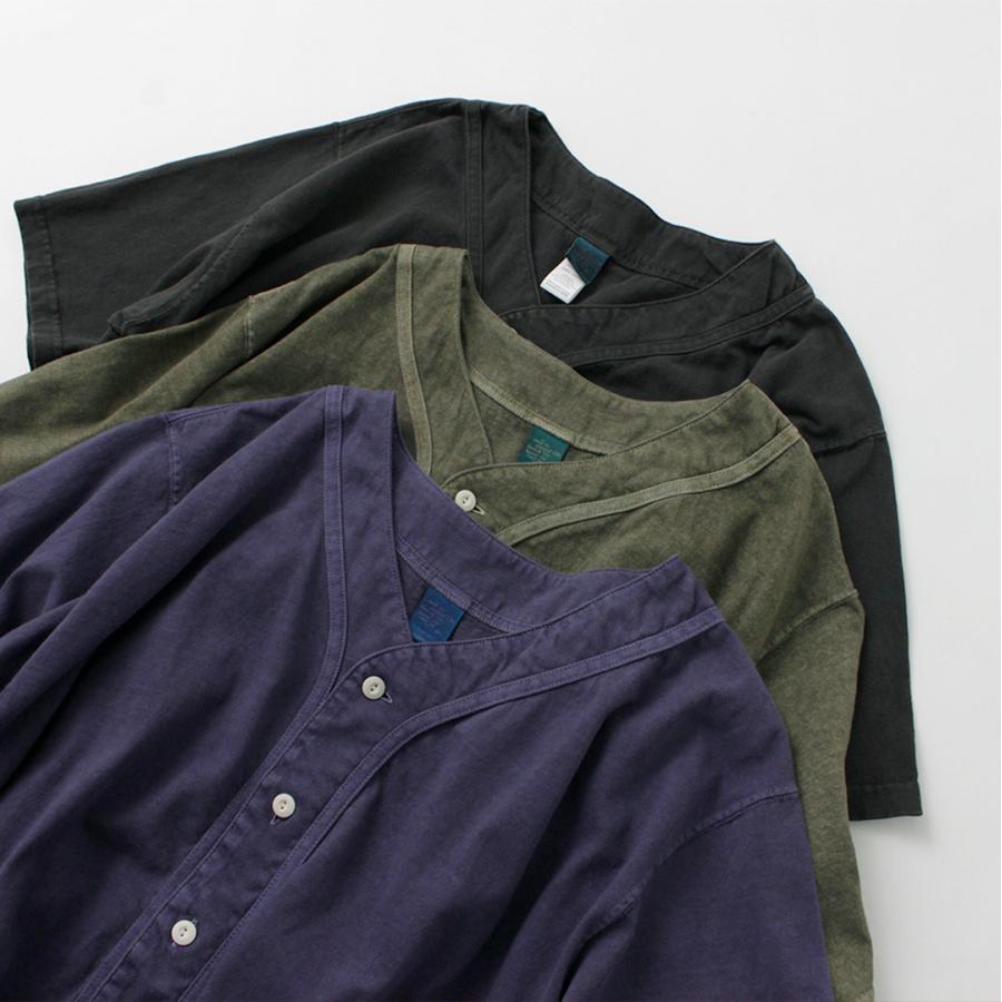 GOOD ON（グッドオン） カラー別注 ベースボールシャツ / メンズ 製品染め 半袖 コットン 綿 BASEBALL SHIRT | GOOD ON | 09