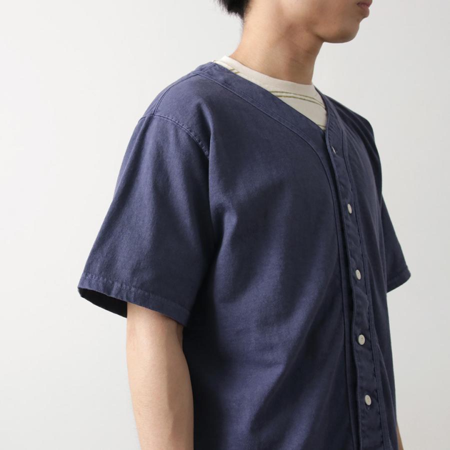 GOOD ON（グッドオン） カラー別注 ベースボールシャツ / メンズ 製品染め 半袖 コットン 綿 BASEBALL SHIRT | GOOD ON | 11