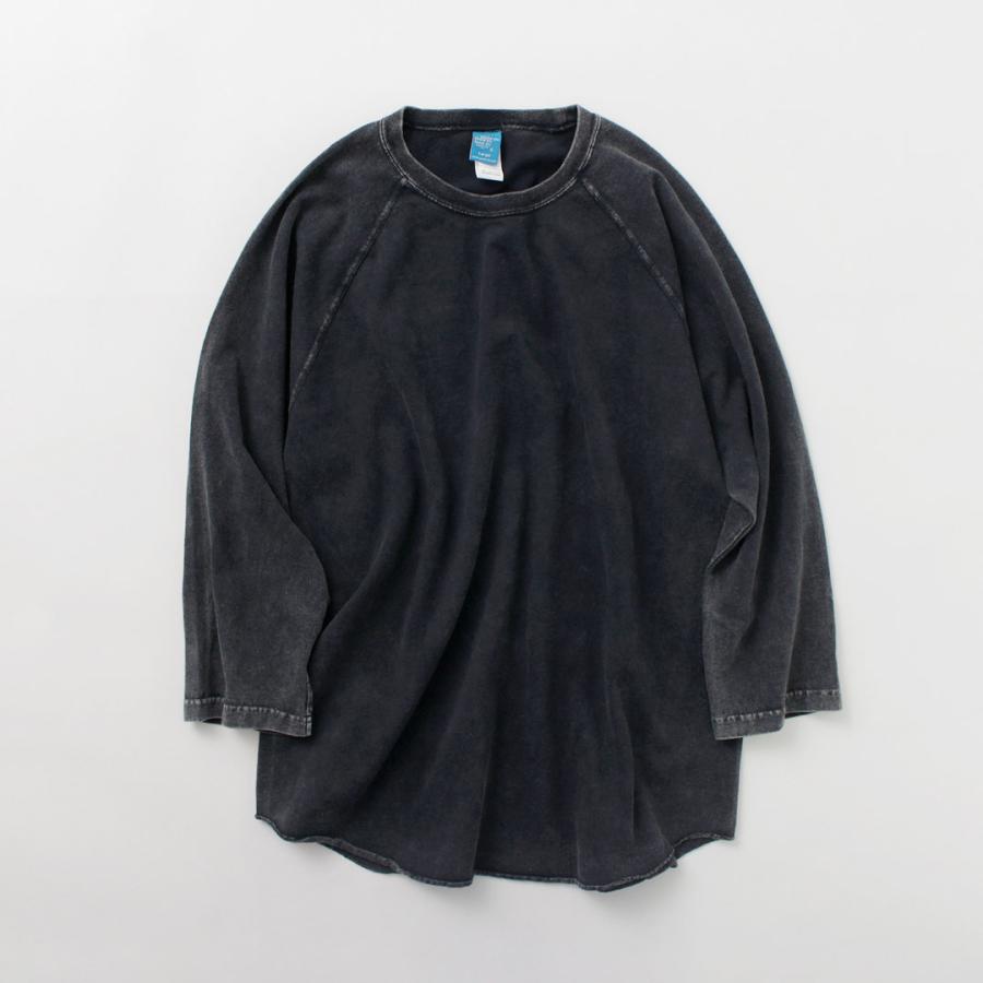 GOOD ON（グッドオン） ヴィンテージダイ ベースボールTシャツ / メンズ トップス 7分袖 ラグランスリーブ | GOOD ON | 05