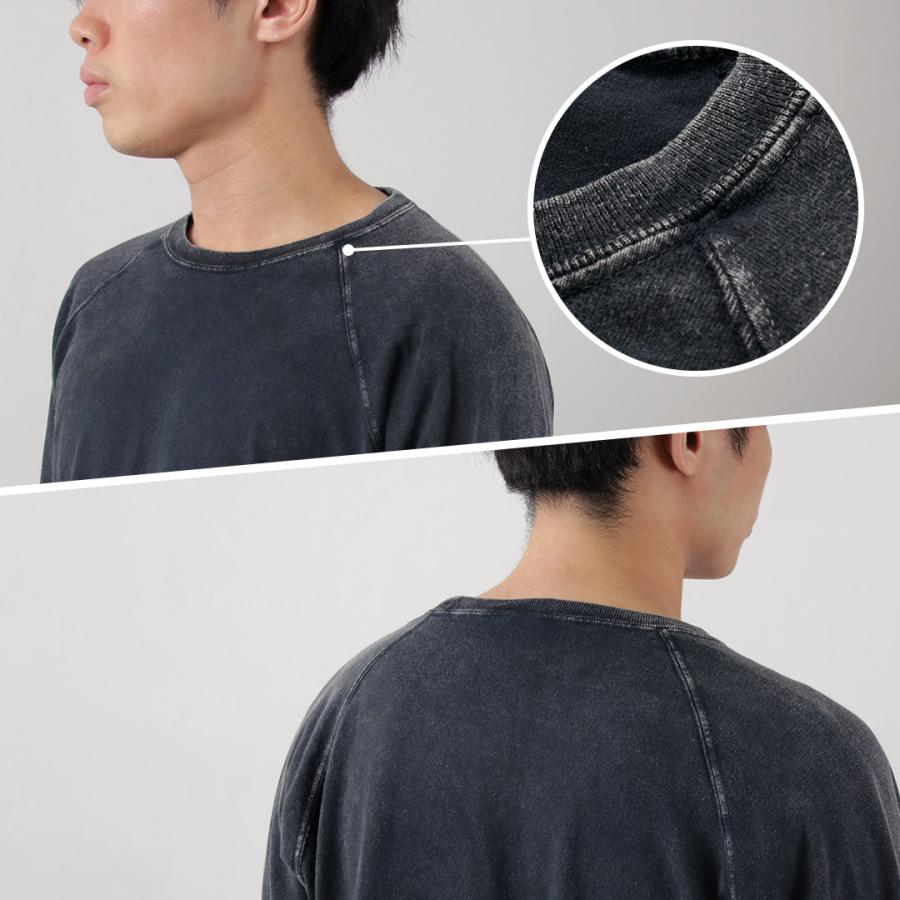 GOOD ON（グッドオン） ヴィンテージダイ ベースボールTシャツ / メンズ トップス 7分袖 ラグランスリーブ | GOOD ON | 11