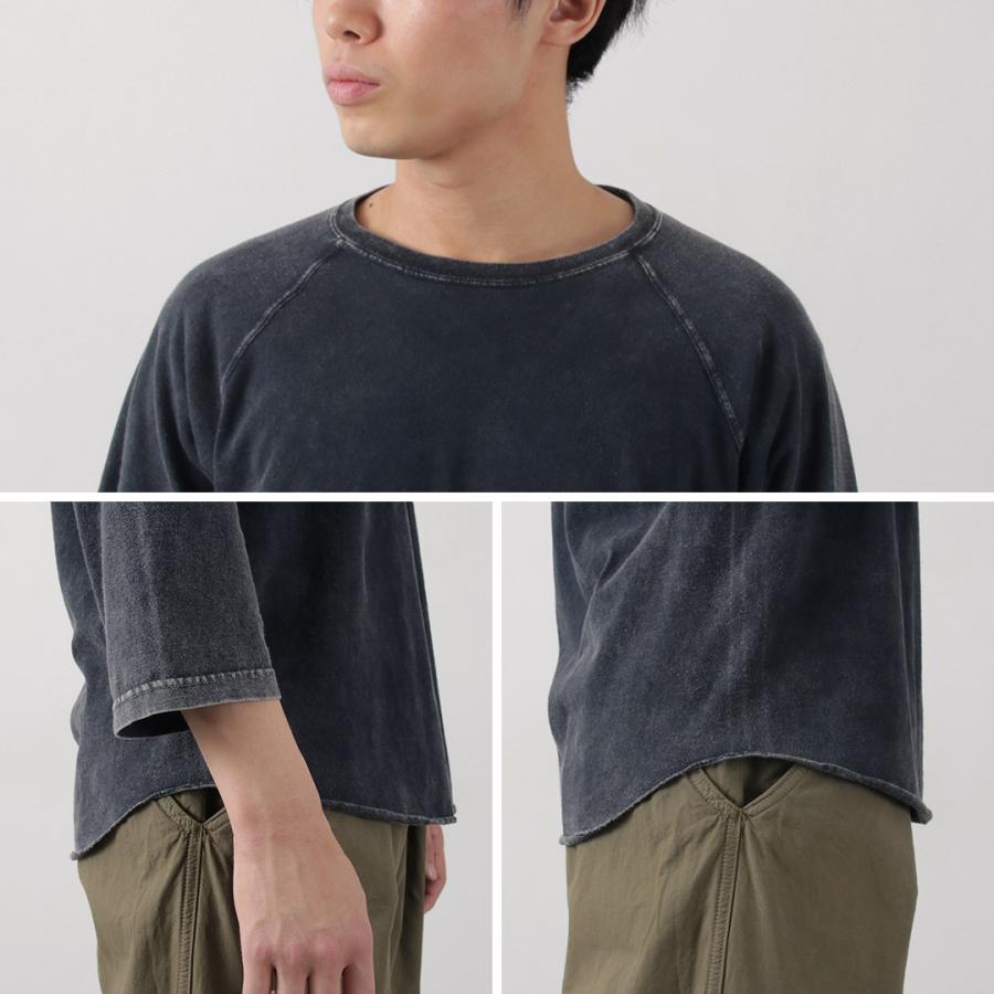 GOOD ON（グッドオン） ヴィンテージダイ ベースボールTシャツ / メンズ トップス 7分袖 ラグランスリーブ | GOOD ON | 12