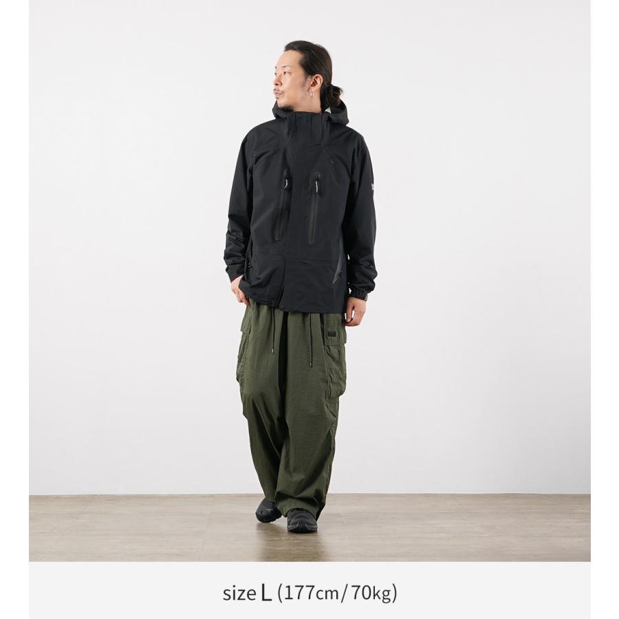 AND WANDER（アンドワンダー） 2.5レイヤー ハイカー レインジャケット / メンズ 防水 透湿 撥水 登山 アウトドア | and wander | 05