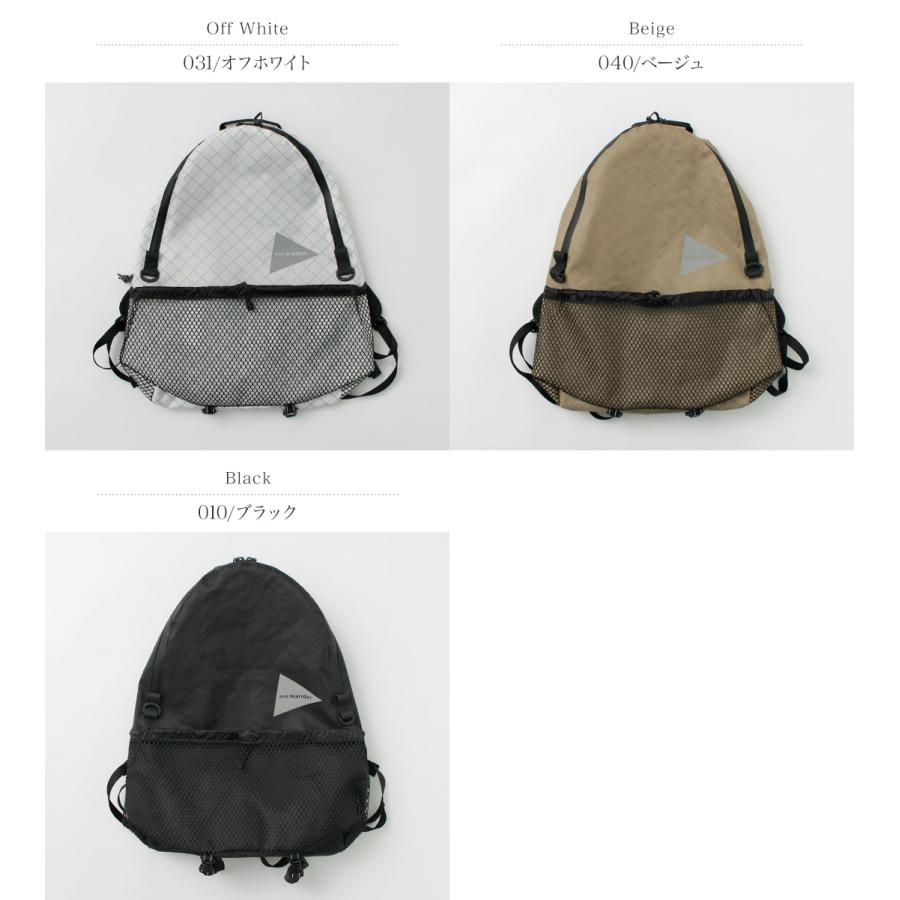 AND WANDER（アンドワンダー） エコパック 20L デイパック / メンズ レディース ユニセックス リュック バックパック | and wander | 04