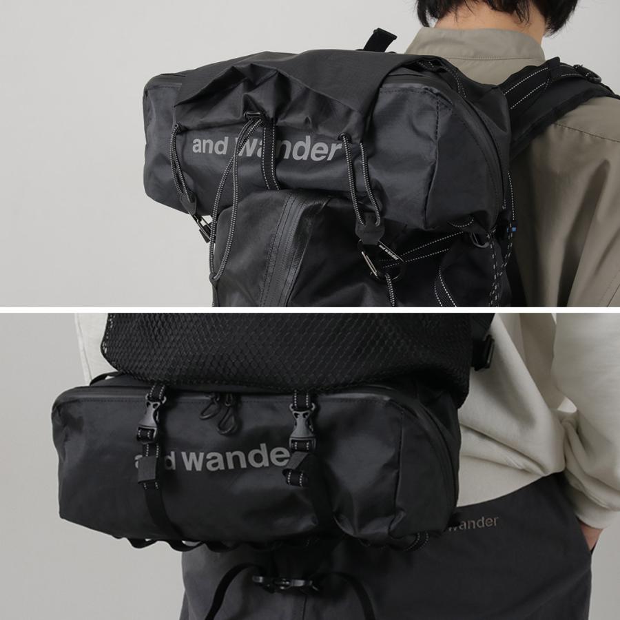 AND WANDER（アンドワンダー） エコパック エクスパンション サック / メンズ レディース ユニセックス リュック | and wander | 12