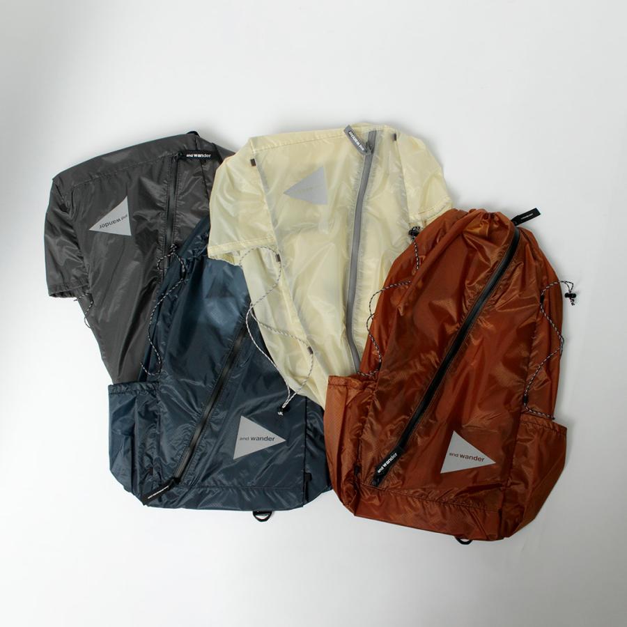 AND WANDER（アンドワンダー） シル デイパック / リュック メンズ レディース ユニセックス バックパック 軽量 旅行 鞄｜20％OFFクーポン対象 | and wander | 09