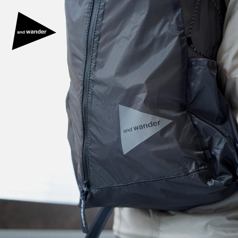 AND WANDER（アンドワンダー） シル デイパック / リュック メンズ レディース ユニセックス バックパック 軽量 旅行 鞄｜20％OFFクーポン対象 | and wander | 10