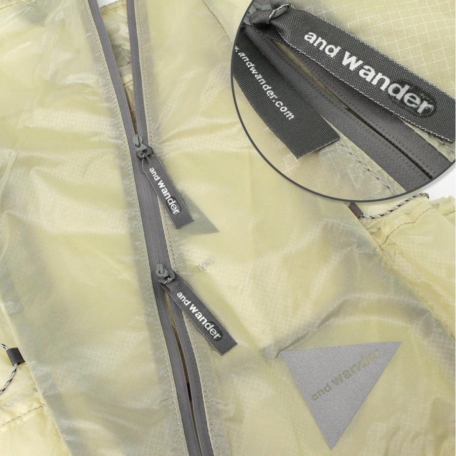 AND WANDER（アンドワンダー） シル デイパック / リュック メンズ レディース ユニセックス バックパック 軽量 旅行 鞄｜20％OFFクーポン対象 | and wander | 12