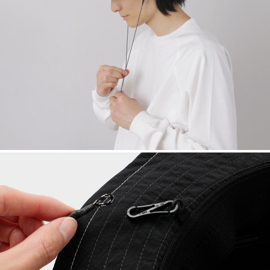 and wander アンドワンダー ショットパンツ＋帽子　２点セット　日本製 and wander AND WANDER（アンドワンダー） ジャガードテープ