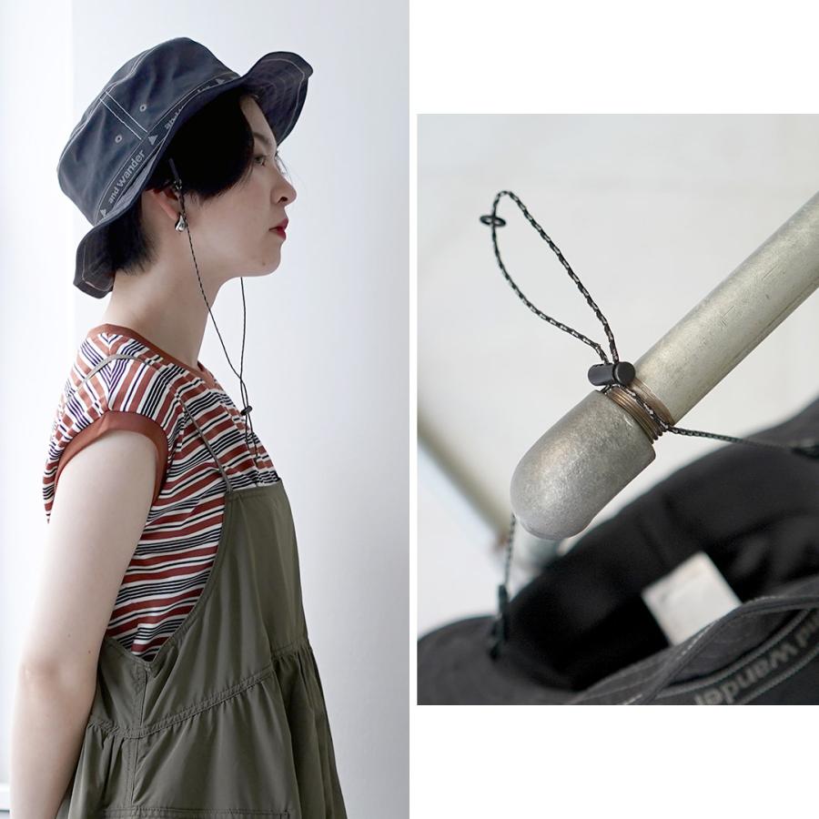 AND WANDER（アンドワンダー） ジャガードテープ ハット / メンズ レディース 帽子 アウトドア キャンプ 日除け | and wander | 10