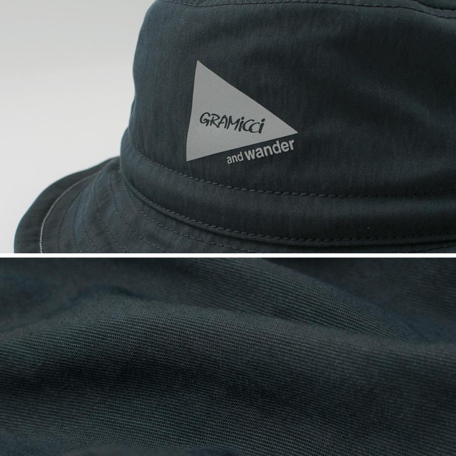 AND WANDER（アンドワンダー） グラミチ ナイロンコットン ハット / メンズ レディース 帽子 無地 | and wander | 07
