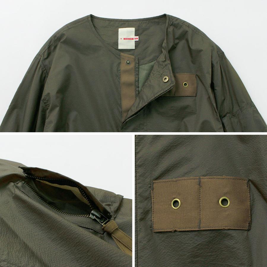 DIP/DZT（ディップ/ディーゼットティー） 2レイヤー コート / メンズ レディース ユニセックス 長袖 ナイロン リップストップ | dip ltd | 13