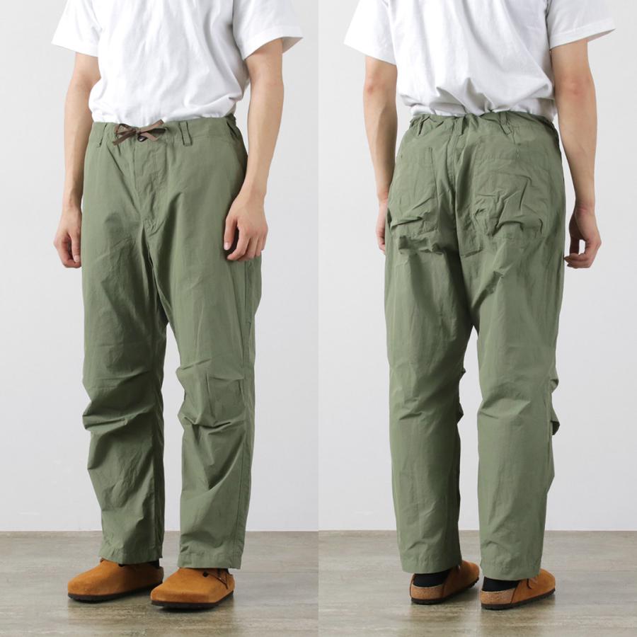 DIP/DZT（ディップ/ディーゼットティー） ナイロン/コットン パンツ / メンズ カーゴ ミリタリー ロング ボタンフライ N/C PANTS | dzt | 12