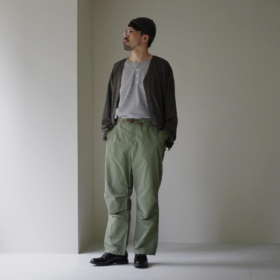 DIP/DZT（ディップ/ディーゼットティー） ナイロン/コットン パンツ / メンズ カーゴ ミリタリー ロング ボタンフライ N/C PANTS | dzt | 14